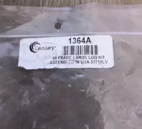 1364-A CENTURY Motor Mounting Frame Lug Kit