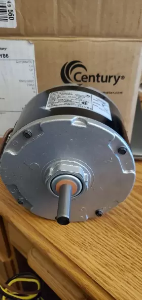 F48V58A01 CENTURY Condenser Motor Carrier Rpm