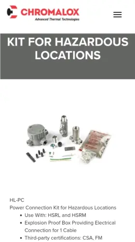 382192 CHROMALOX Hvac Refrigeration