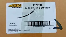 1170745 COMFORTMAKER Icp Burner Set Natural Gas Kit
