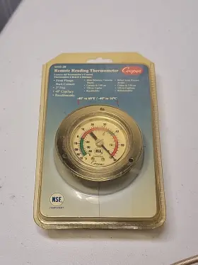 6142-20 COOPER Remote Reading Thermometer