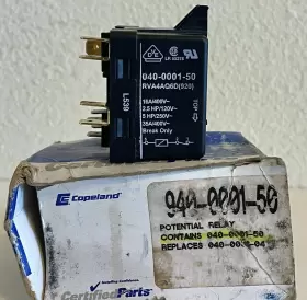 040-0001-50 COPELAND Potential Relay