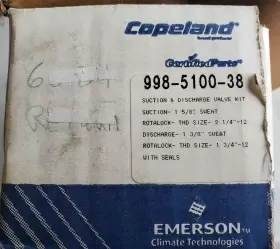 988-5100-38 COPELAND Suction Discharge Valve Seals Kit
