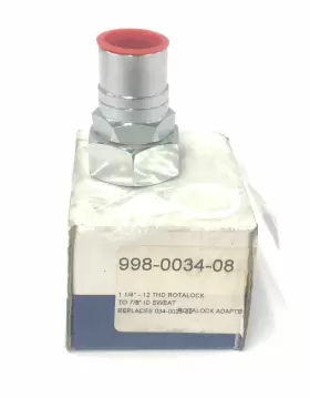 998-0034-08 COPELAND Thd Rotalock Sweat Nos