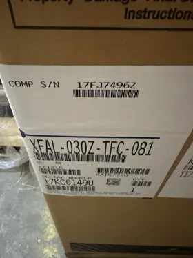 XFAL-030Z-TFC-081 COPELAND Scroll Refrigeration