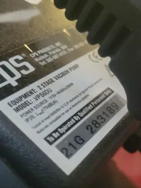 VPS6DU CPS PRODUCTS Sparkless Ignition Vacuum Pump Thats #2