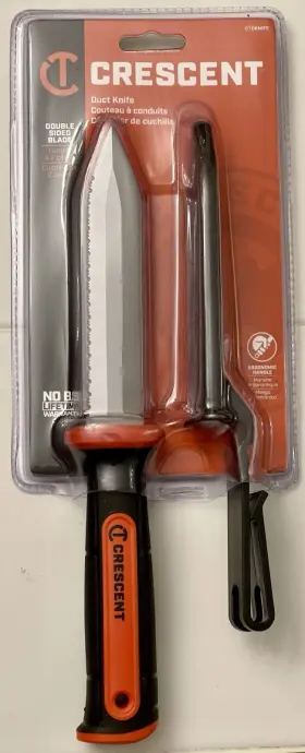 DK06 CRESCENT Tools Serrated Duct Knife