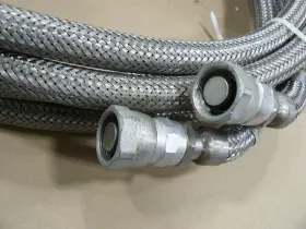 8081271-P10 CTI HELIX Cryogenics Flexible Helium Line Hoses #2