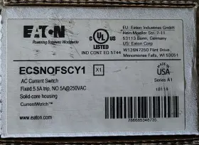 ECSNOFSCY1 CUTLER HAMMER-EATON Switch Trip Point