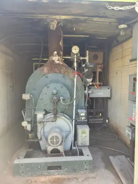 TB-71 CYCLOTHERM Oil Fired Mobile Boiler