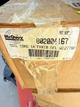 802004167 DAIKIN Mcquay Coil Fhx