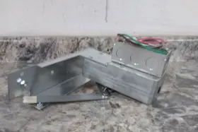 24N066 DAYTON Single Phase Horizontal Mount Shutter Motor Cw #3
