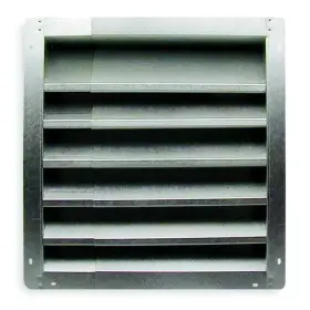 3C973 DAYTON Louver Intake Galvanized Steel