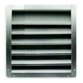 3C976 DAYTON Louver Intake Galvanized Steel