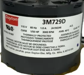 3M729 DAYTON Electric Motor Volt #2
