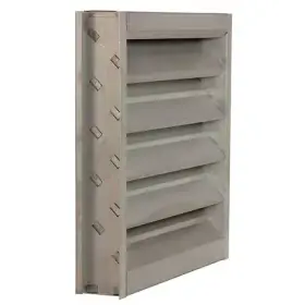 4FZG4 DAYTON Louver Wall Galvannealed
