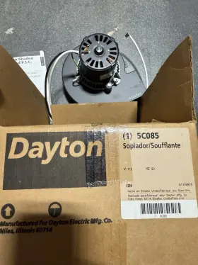 5C085 DAYTON Induced Draft Blower Shaded Pole
