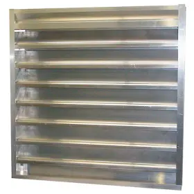 5NKH8 DAYTON Louver Damper Adj