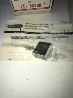 Dayton 5X439 Timer Air Conditioner Multiple Program 24 Hour #2