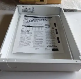 5ZK72D DAYTON Mounting Frame