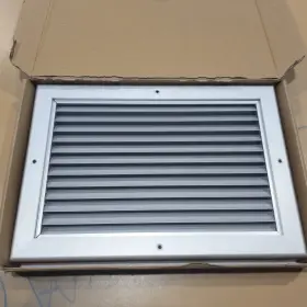 6WRK6 DAYTON Electric Extruded Steel Door Louver Od