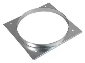 6WZP3 DAYTON Round Duct Connector Steel #2