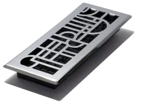 771308006376 DECOR GRATES Art Deco Floor Register