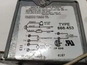 668-453 DELAVAN Rodgers Oil Burner Ignition Control #3