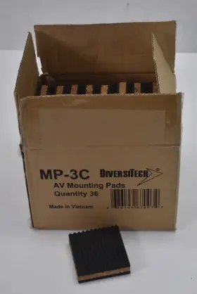 MP-3C DIVERSITECH Mounting Pads Anti Vibrate Isolation Cork
