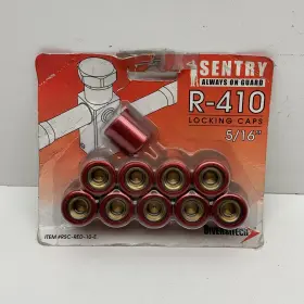 RSC-RED-10-E DIVERSITECH Sentry Refrigerant Locking Caps