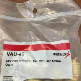 VAU-45 DIVERSITECH Access Fitting Mpt Half Union #2