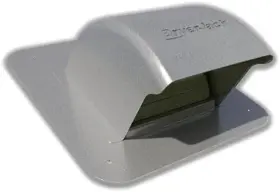445022844851 DRYERJACK Inovate Roof Vent Neck Mill Finish