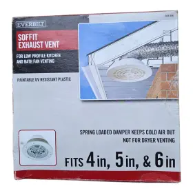 608956 DUNDAS JAFINE Everbilt Flush Mount Exhaust Vent Cover