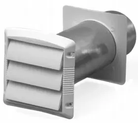 BLH4WZW DUNDAS JAFINE INC Louvered Vent Hood