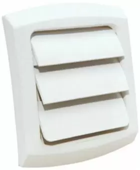 LC6WX DUNDAS JAFINE INC Louvered Vent Cap Proventwhite Uv