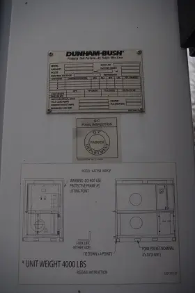 6ACPSB-190PQP DUNHAM-BUSH Ac Heat Contained #3