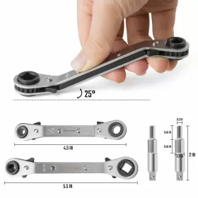 931213200151 DURATECH Hvac Service Combination Wrench Set #3