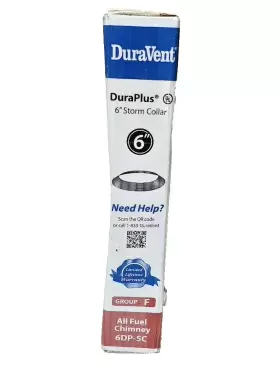 9959 DURAVENT Duraplus Storm Collar Fuel Chimney #2