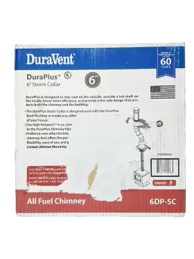 9959 DURAVENT Duraplus Storm Collar Fuel Chimney