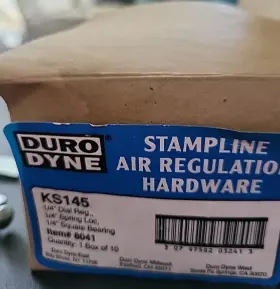 KS-145 DURO DYNE Air Box Line Regulation Nos