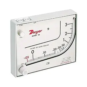787461660195 DWYER Filled Wall Mount Manometer Accura