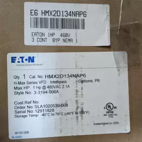 HMX2D134NAP6 EATON Hvac Drive