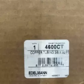 4600CT EDELMANN Copper Tubing Feet