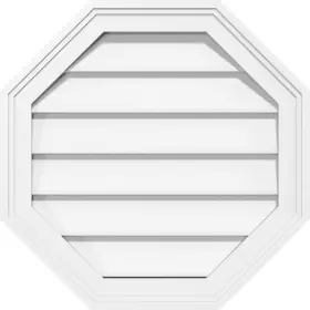 GVPOC30X3002SN EKENA MILLWORK Octagonal Mount Pvc Gable Vent