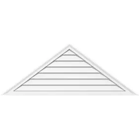 GVPTR64X1302SN EKENA MILLWORK Triangle Mount Pvc Gable Vent
