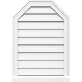 GVPOT38X1803SF EKENA MILLWORK Octagonal Top Mount Pvc Gable