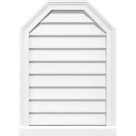 GVPOT18X4003SN EKENA MILLWORK Octagonal Top Mount Pvc Gable