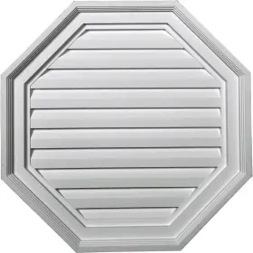849014014005 EKENA MILLWORK Octagon Gable Vent Louver