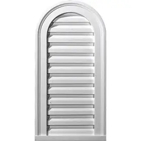 889274473679 EKENA MILLWORK Cathedral Louver Functional Gable