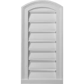 GVEY12X16D EKENA MILLWORK Eyebrow Urethane Gable Vent Louver